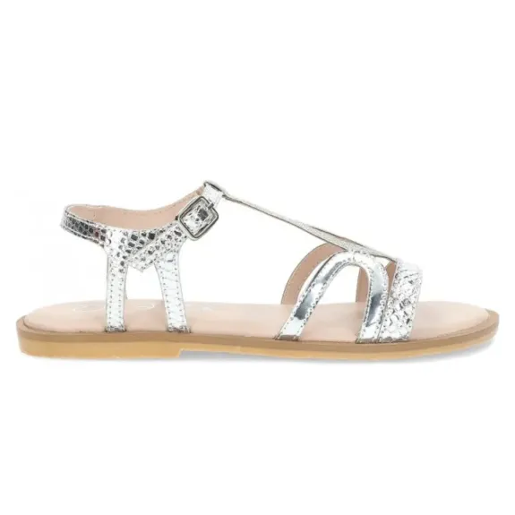 Sandalia plata