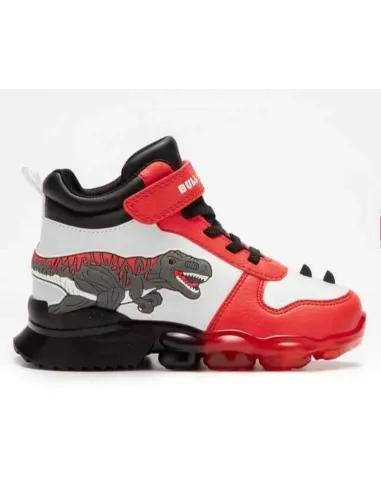 T-rex blanco/rojo