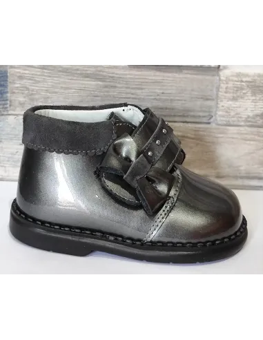 Charol metal plomo