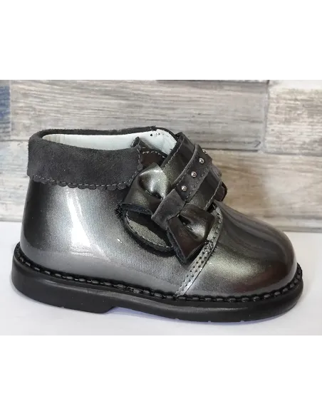 Charol metal plomo