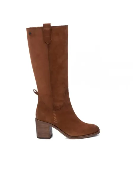 Bota serraje camel