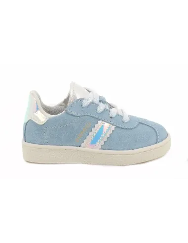Baby smash scamosciato ceruleo