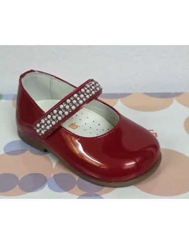 Charol pearl rojo