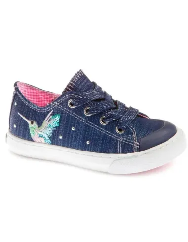 Lino glitter navy