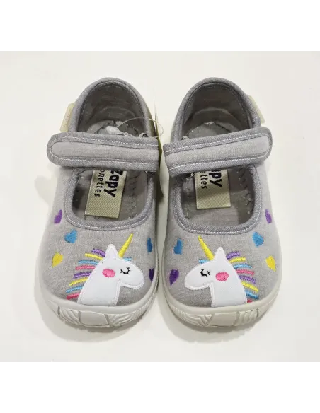 Zapatilla unicornio