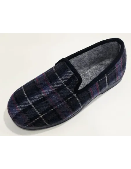 Zapatilla cuadros