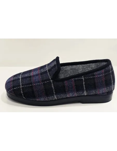 Zapatilla cuadros