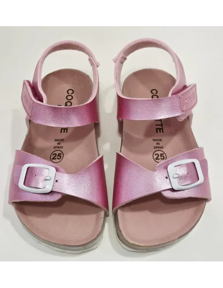 Sandalia bio rosa