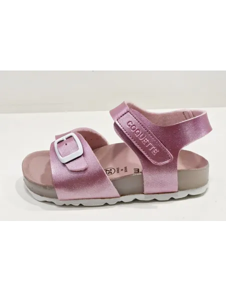 Sandalia bio rosa