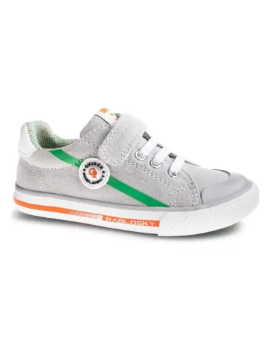 Zapatillas de Lona Canvas Blanco | Pablosky